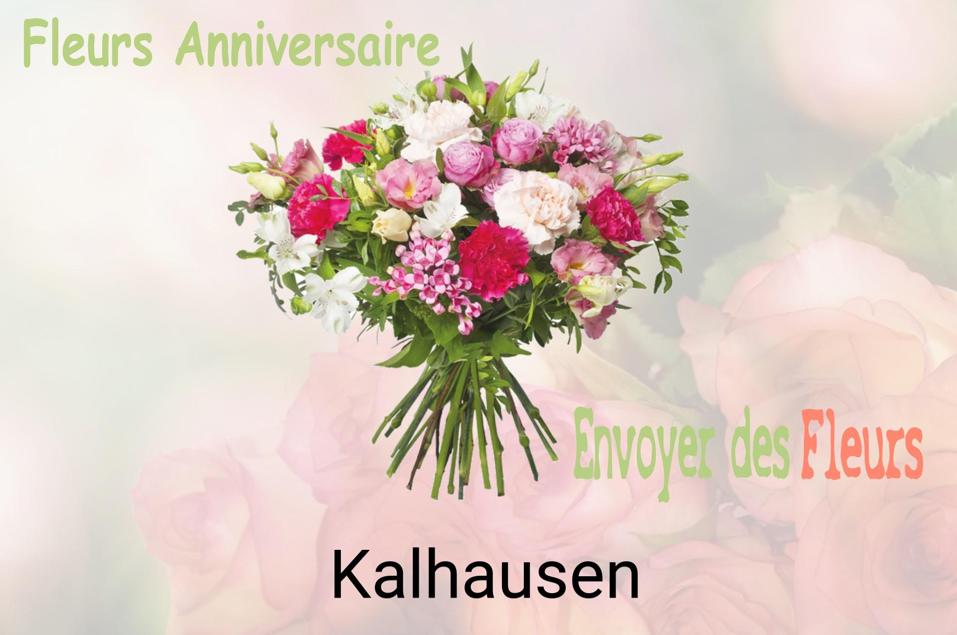 Bouquet de fleurs d’anniversaire livré à Kalhausen